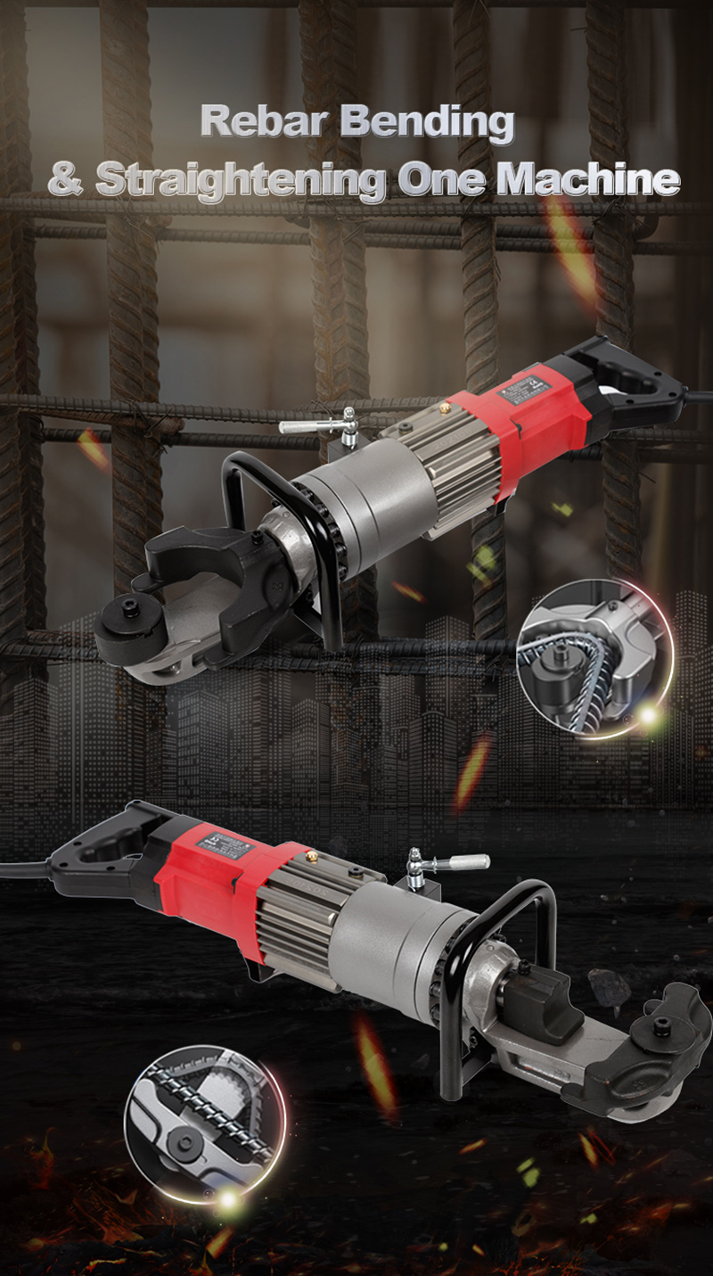 Portable Rebar Bender And Straightening Machine PROSHARP TOOL