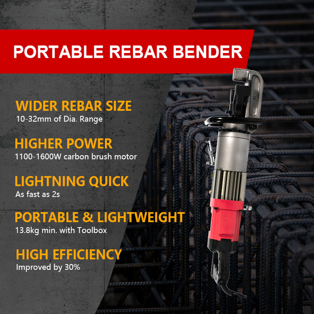 China manual rebar bender, portable rebar bender, portable bar bending